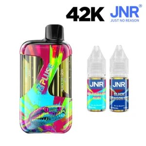 Puff Double goût JNR ZPluse 42K – Strawberry Kiwi + Black Dragon ice