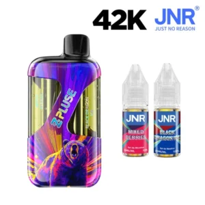 Puff Double goût JNR ZPluse 42K – Mixed Berries + Black Dragon Ice