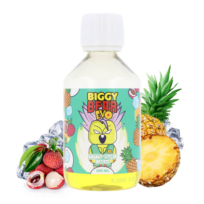 Ananas Litchi Givrés 200ml Biggy Bear