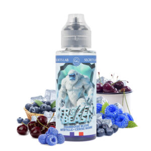 Framboise Bleue Myrtille Cerise Noire 100ml Frozen Beast