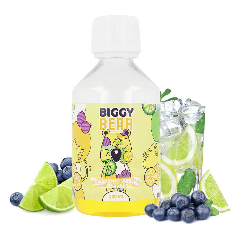 Limonade Citron Vert Myrtilles Sauvages 200ml Biggy Bear